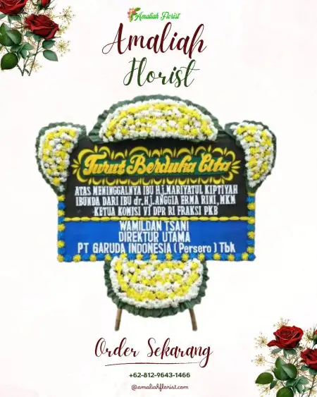 Papan Bunga Duka Kaserangan